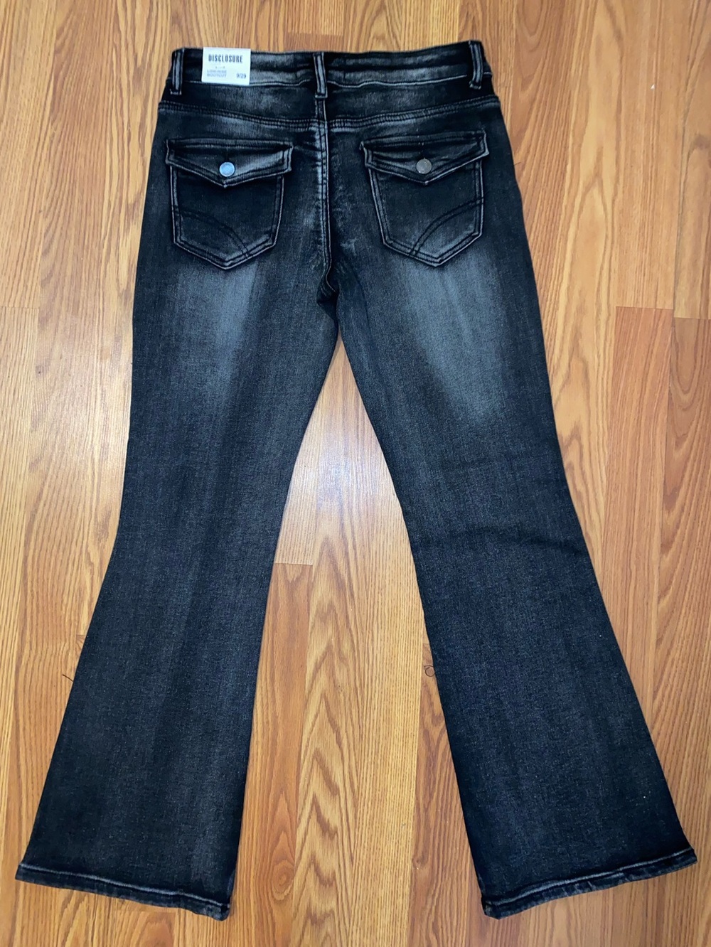 NWT | Disclosure Low Rise Bootcut Black Women’s Jeans | Size 9/29 - Picture 4 of 9